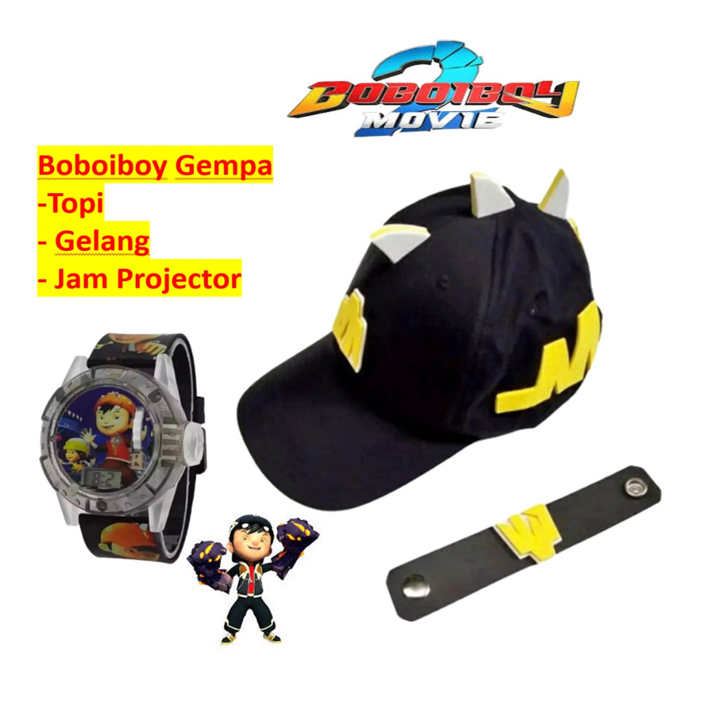 Jual TOPI BOBOIBOY DAN JAM BOBOIBOY TERBAIK | Shopee Indonesia