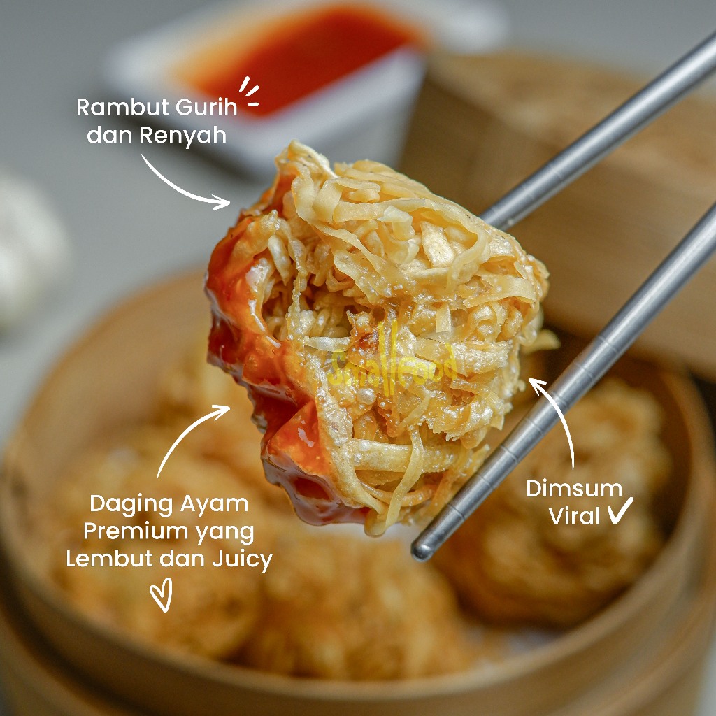 Jual Dimsum Rambutan / Dimsum Rambutan Ayam / Dimsum Rambutan Crispy ...