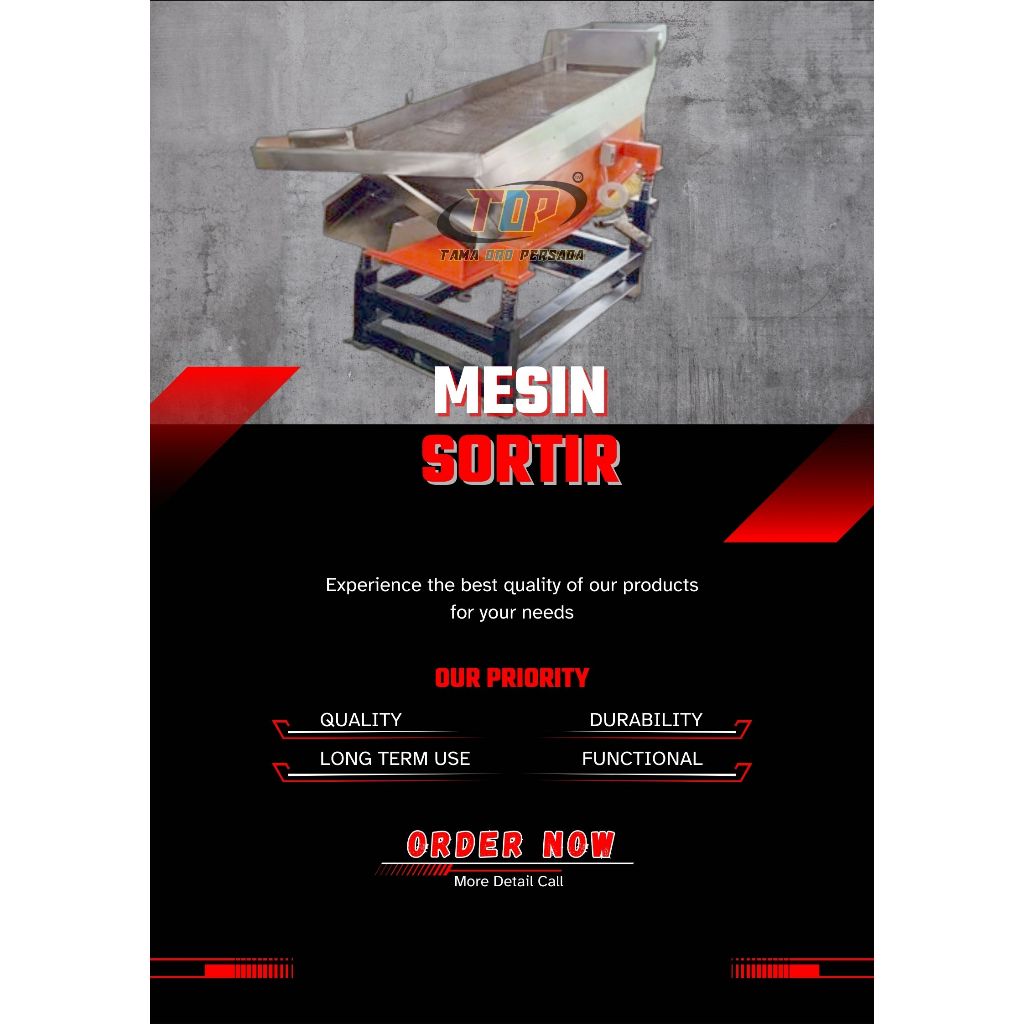 Jual Gambar Mesin Sortasi / Mesin Sortir / Mesin Pengayak | Shopee ...