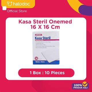 Kasa Steril Onemed 16 X 16 Cm 10 Pouch