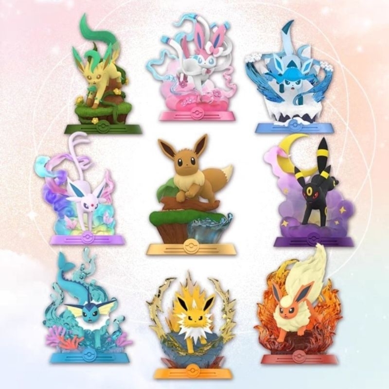 Jual Funism Pokemon Eevee Adventure Series Blind Box | Sylveon | Espeon ...