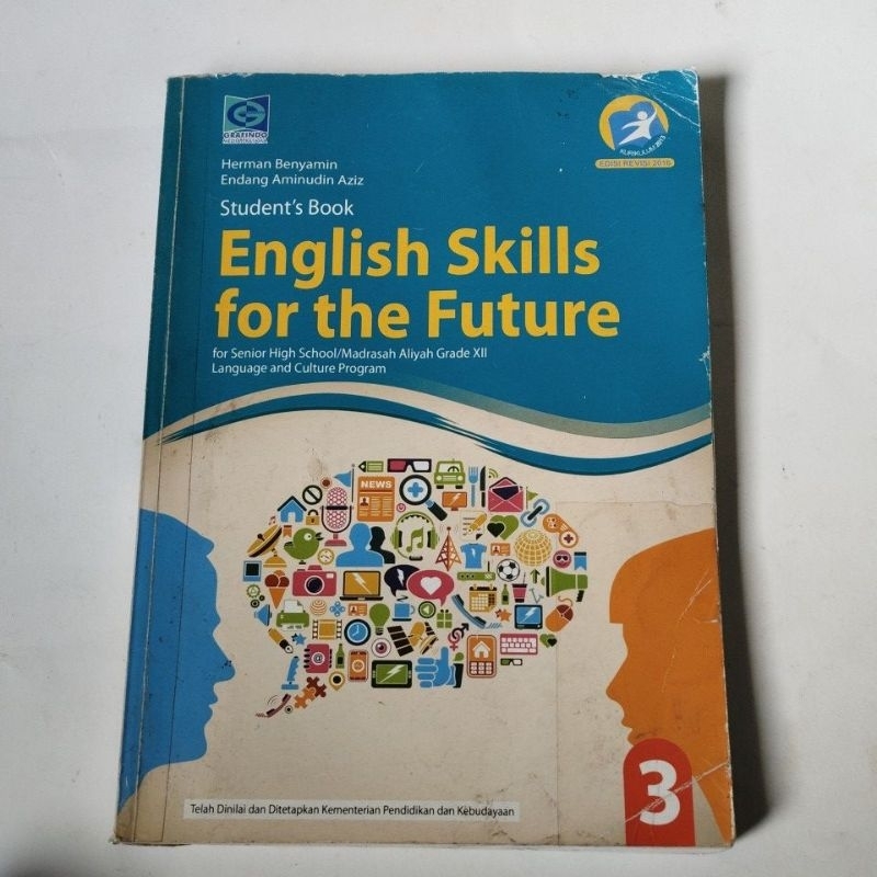 Jual BUKU ORI BUKU STUDENTS BOOK ENGLISH SKILLS FOR THE FUTURE KELAS 3 ...