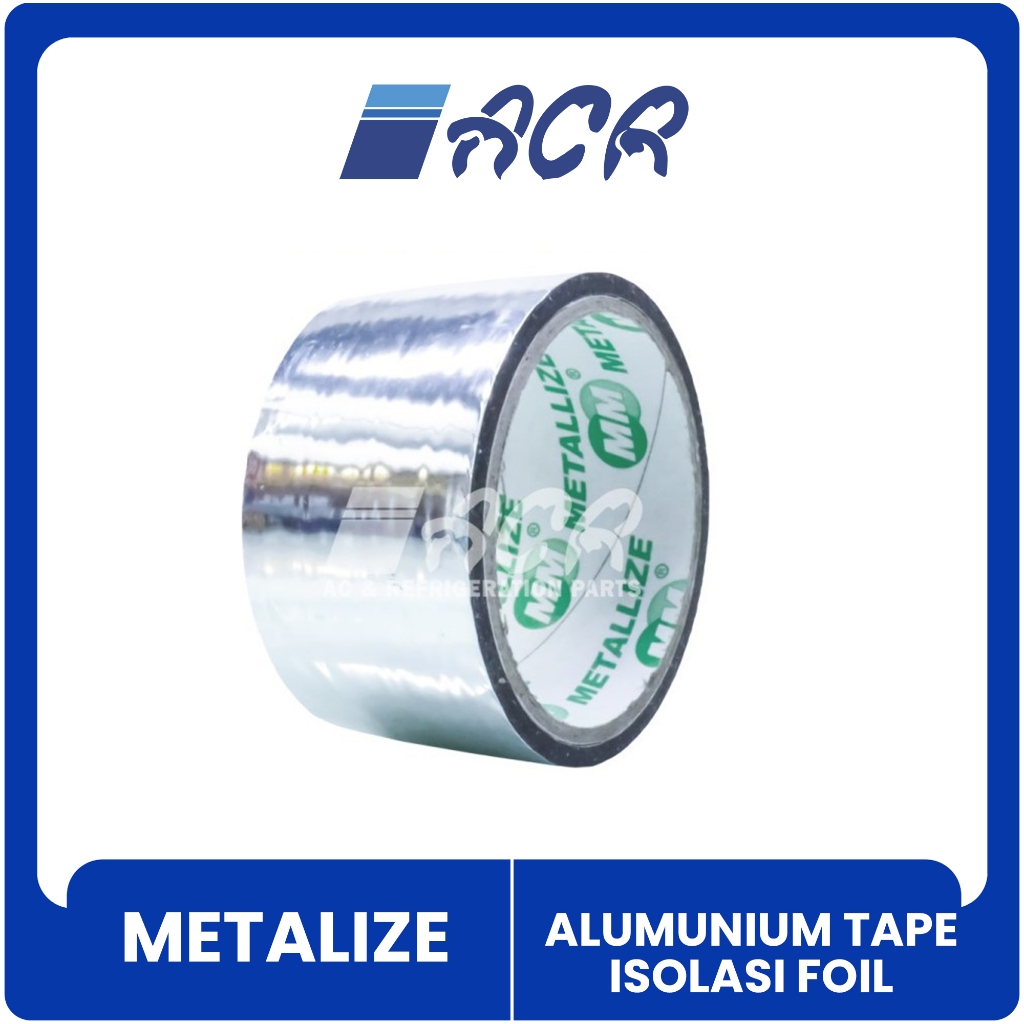 Jual Metalize Alumunium Tape Anti Bocor Isolasi Foil - Tape Merk ...