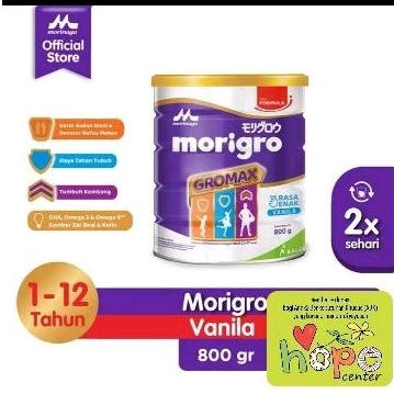 Jual Morigro Vanila 800gram / 2x400g box Ed 22des24&2025mar ...