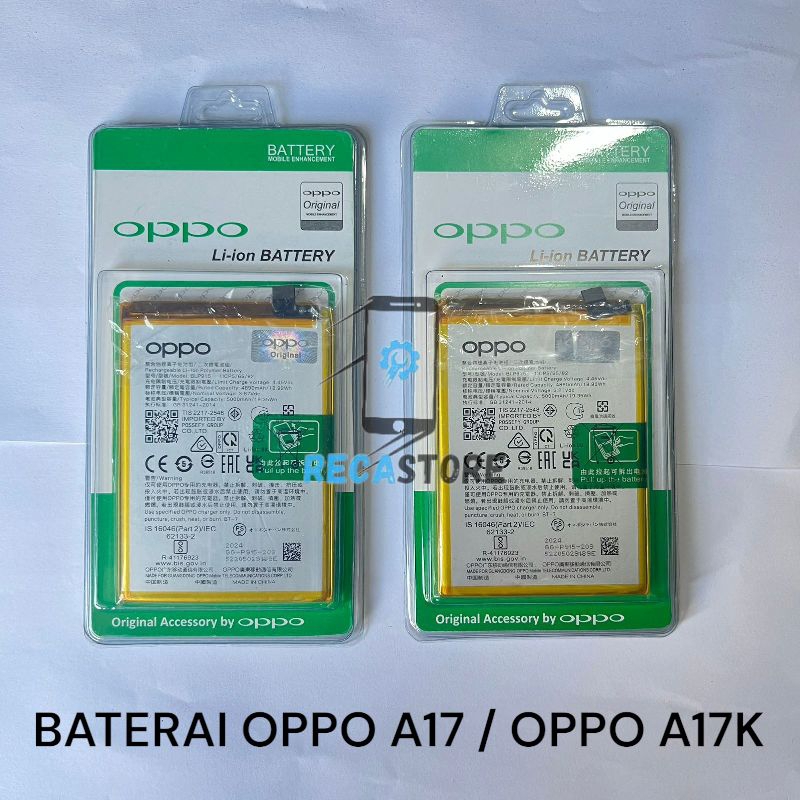 Jual BATERAI BATRE OPP0 A17 CPH2477 / A17K CPH2471 BLP915 ORIGINAL ...