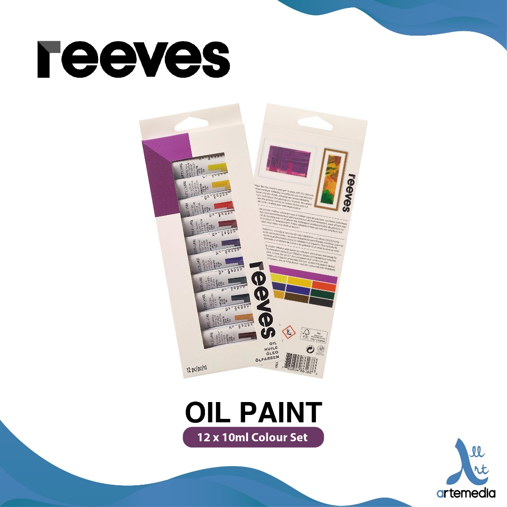 Jual Reeves Oil Paint Tube Set | Shopee Indonesia