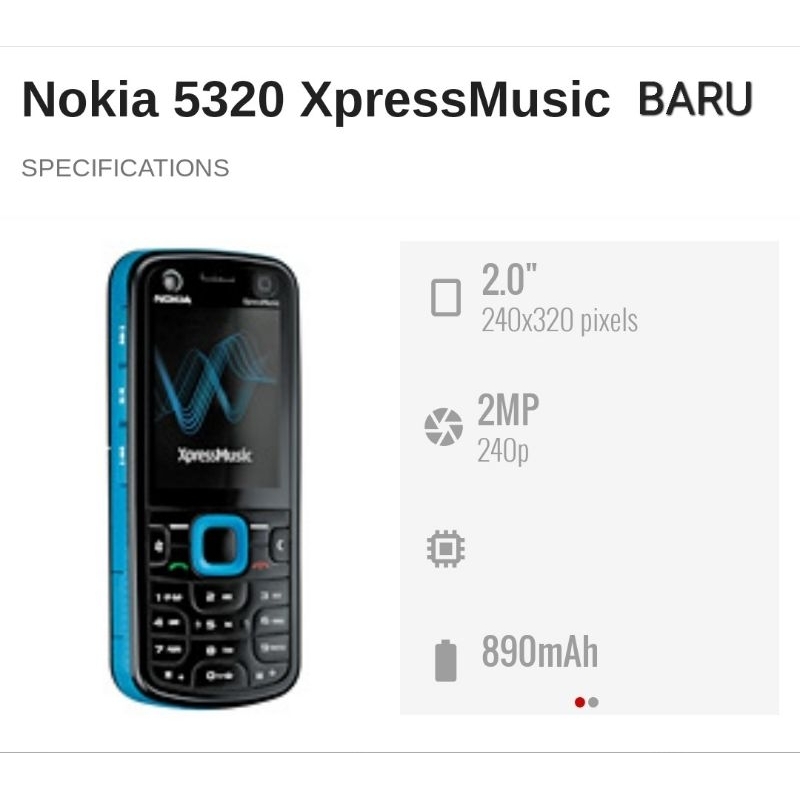 Jual NOKIA 5320 XPRESS MUSIK HP CANTIK IMUT DAN MENARIK HP MUSIK GAUL ...