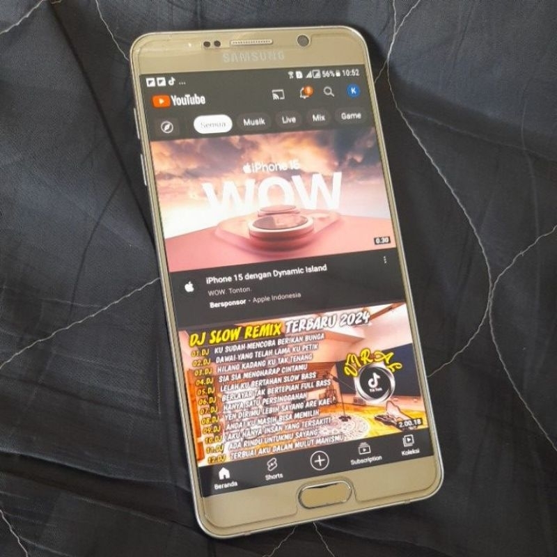 Jual Samsung galaxy note N9208 original mulus normal siap pakai