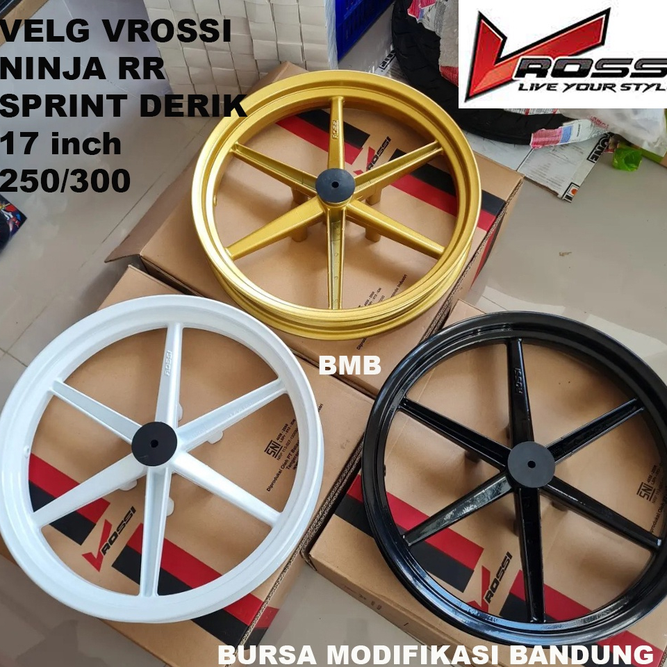 Jual Velg Vrossi Ninja Ss R Rr Sprint Derik Inch Shopee Indonesia