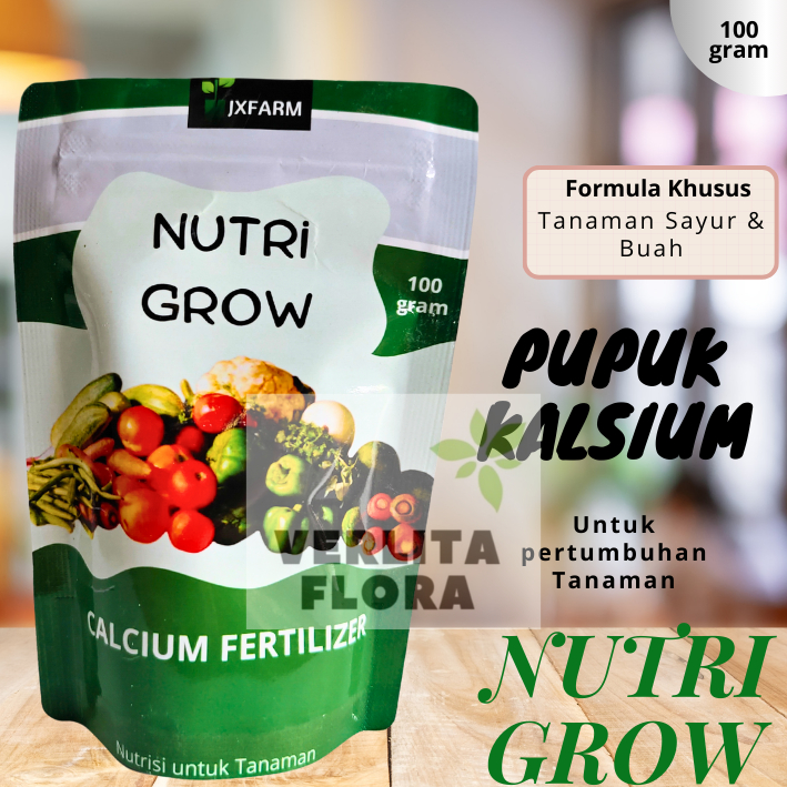 Pupuk Nutrisi Super Kalsium Nutri Grow 100gram