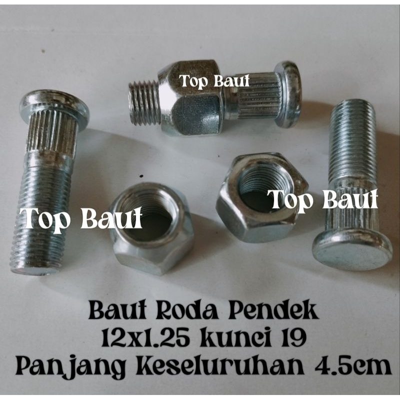 Jual MINIMAL ORDER 10 PCS baut roda carry panjang jimny katana futura ...