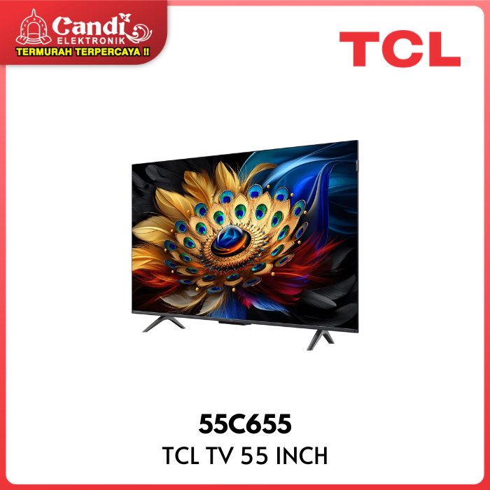 Jual TV TCL 55C655 55 Inch QLED PRO 4K UHD Smart Google TV 55C C655 ...