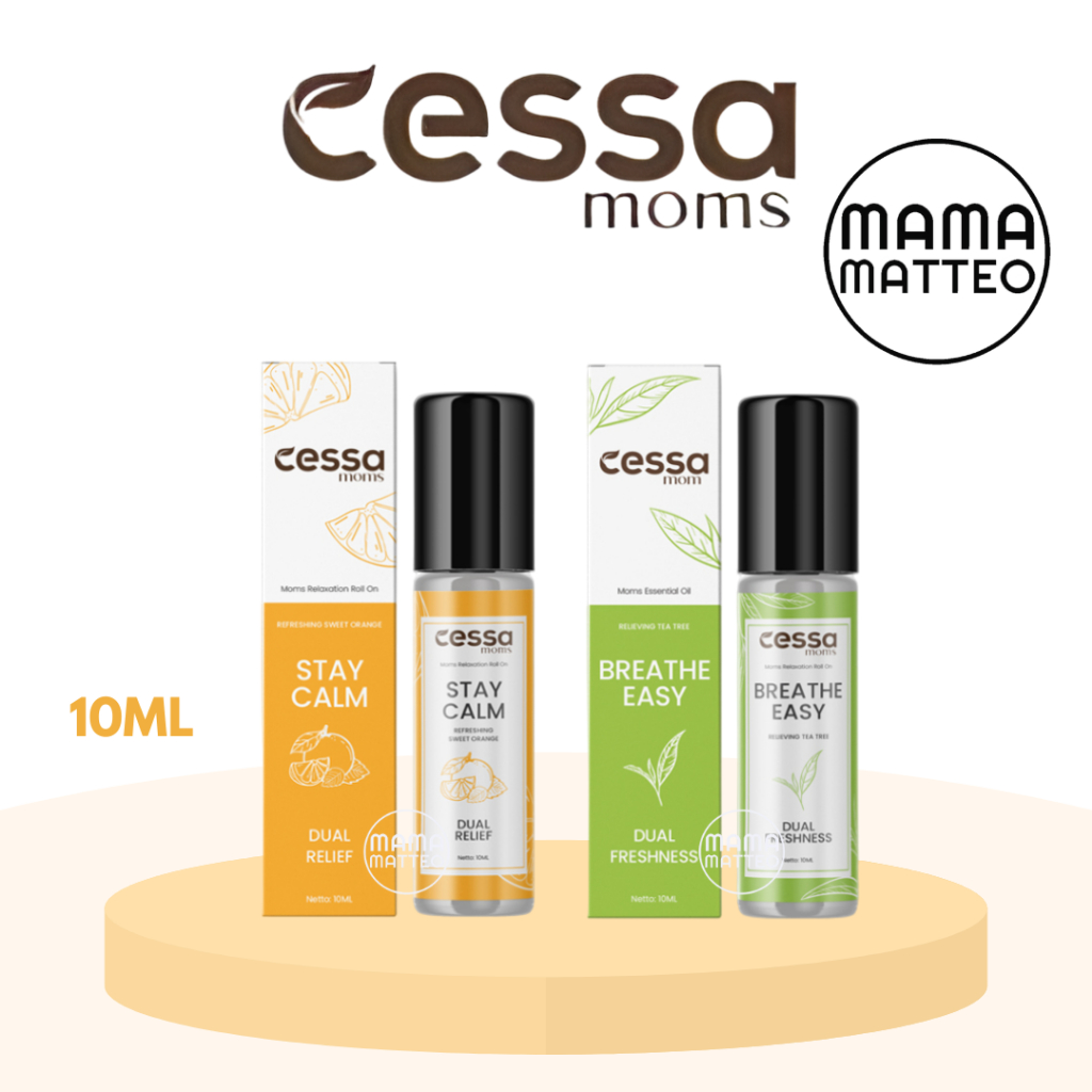 Jual CESSA MOMS Breathe Easy & Stay Calm 10ml / Essential Oil Roll On ...