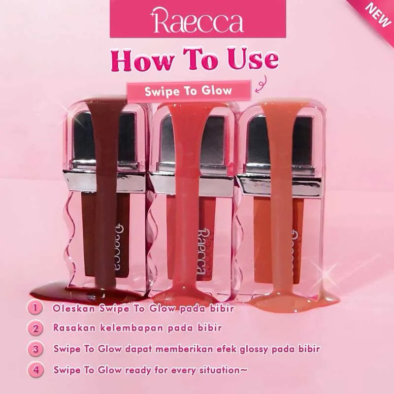 Jual byAFA - Raecca Swipe Lip Tint Ready to Glow | 2,8 ml | Shopee ...
