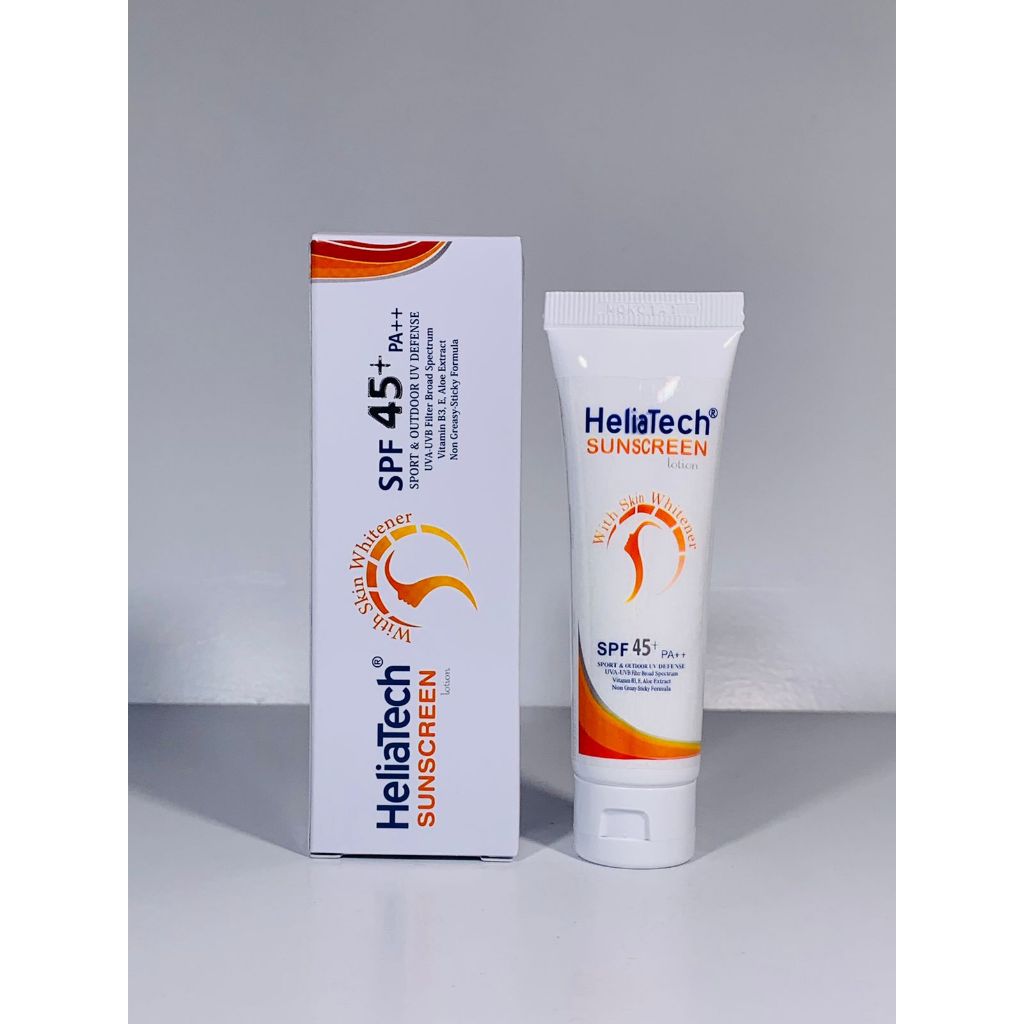 Jual SDM - HELIATECH SUNSCREEN SPF 45 + PA +++ 40gr | Shopee Indonesia