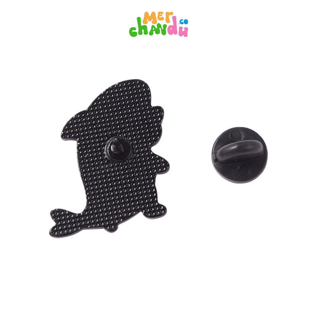 Jual Bros Enamel Pin Karakter Ikan hiu Kucing Anabul Cat Shark Peniti ...