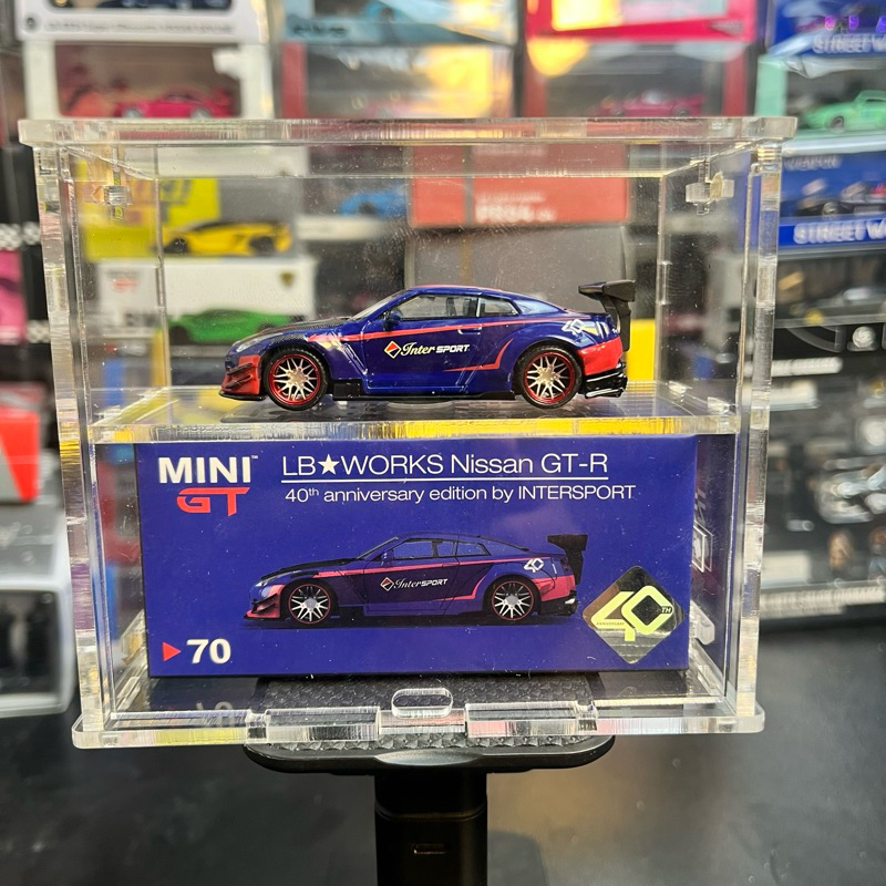 Jual MINI GT Nissan GTR R35 Intersport no 70 Lbwk Lb works Liberty walk ...