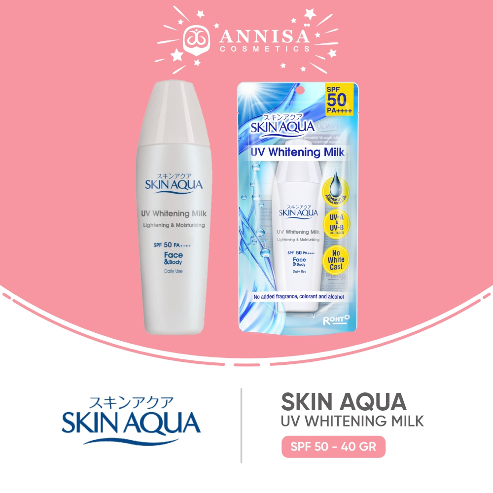 Jual SKIN AQUA UV Whitening Milk New SPF 50 PA 40 gram Shopee