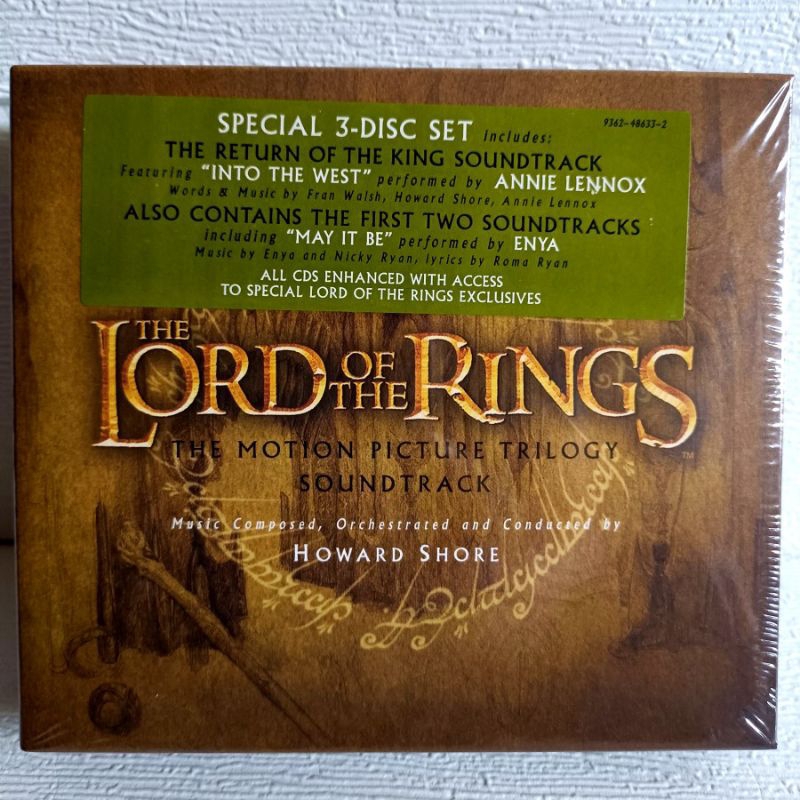 Jual CD The Lord Of The Rings The Motion Picture Trilogy OST Original ...