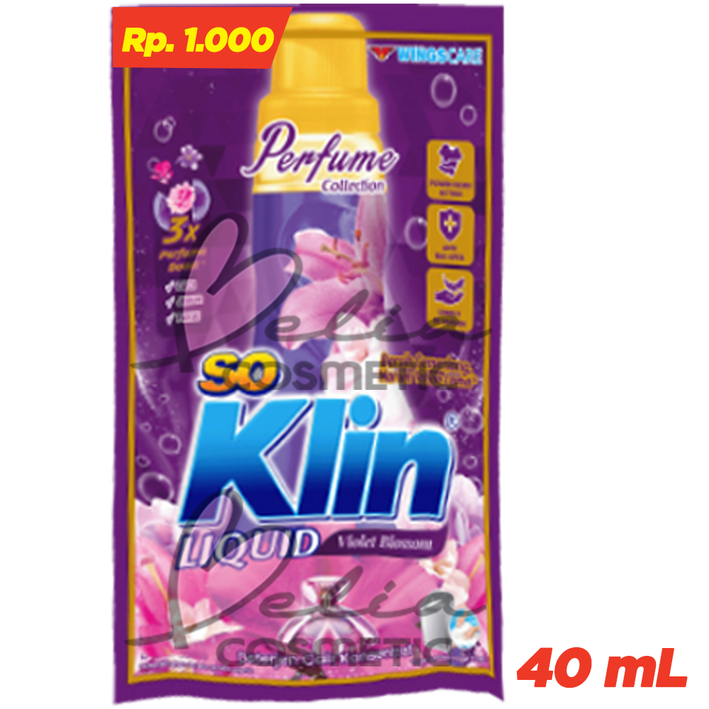 Jual BELIA SO KLIN Liquid Detergent Cair Konsentrat | Kemasan Sachet ...