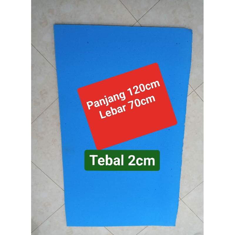Jual Busa spon lembaran biru tebal 2cm 70cmx120cm | Shopee Indonesia