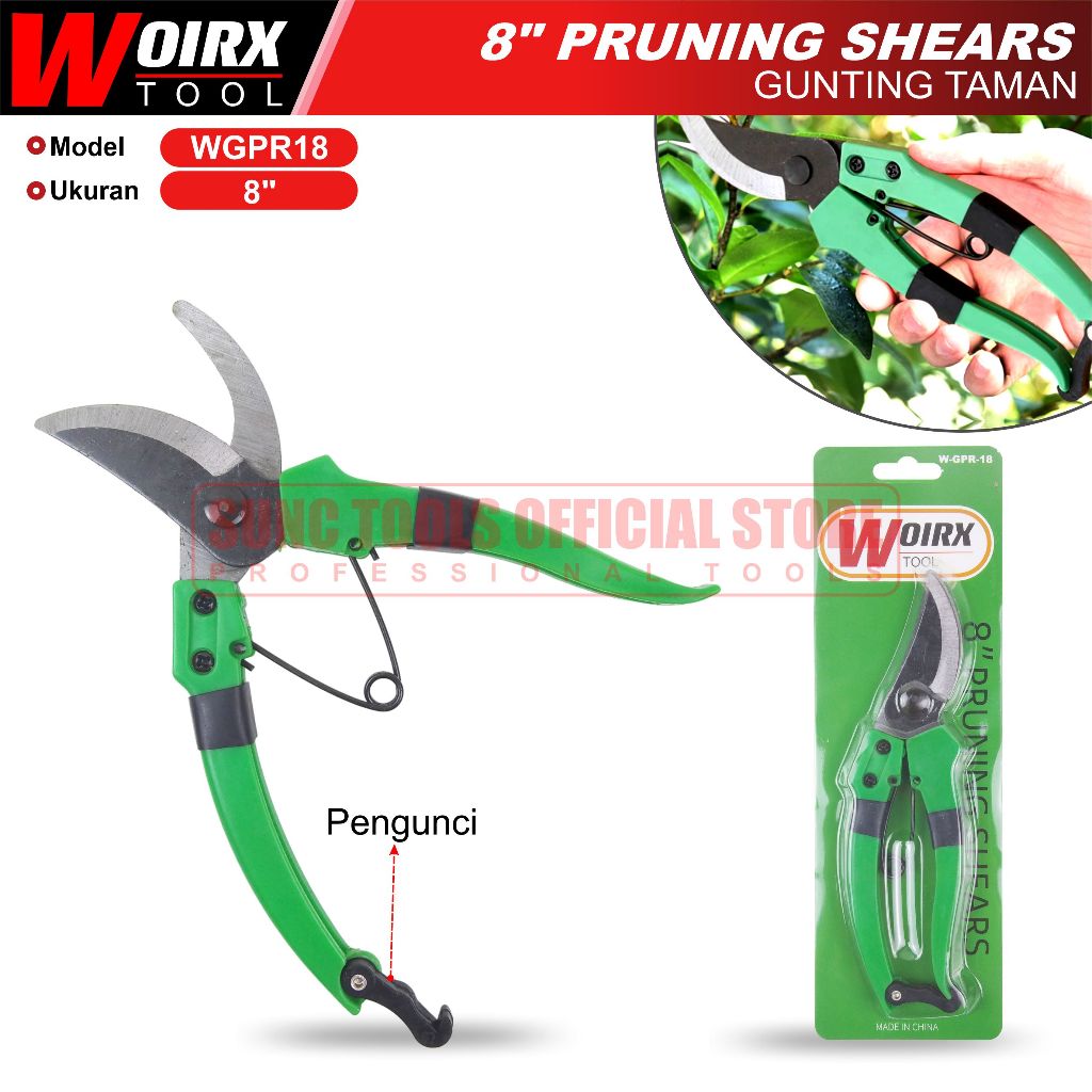 Jual WOIRX TOOL Gunting Rumput Kecil Pemotong Dahan Ranting Tanaman ...