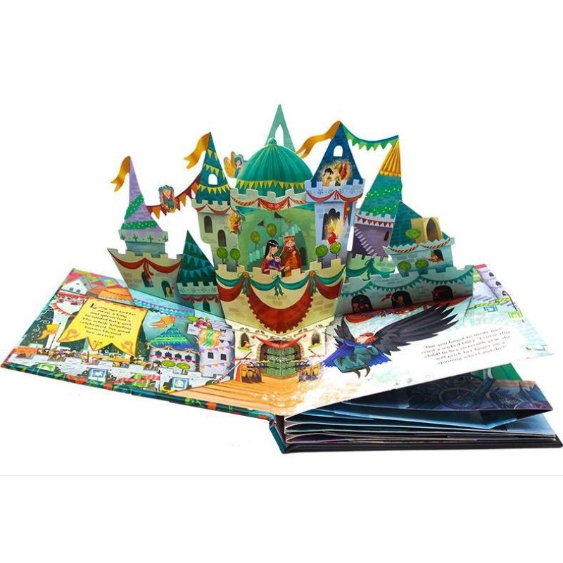 Jual Pop Up 3D Board Book Buku Cerita Anak Bahasa Inggris Gambar Segel ...