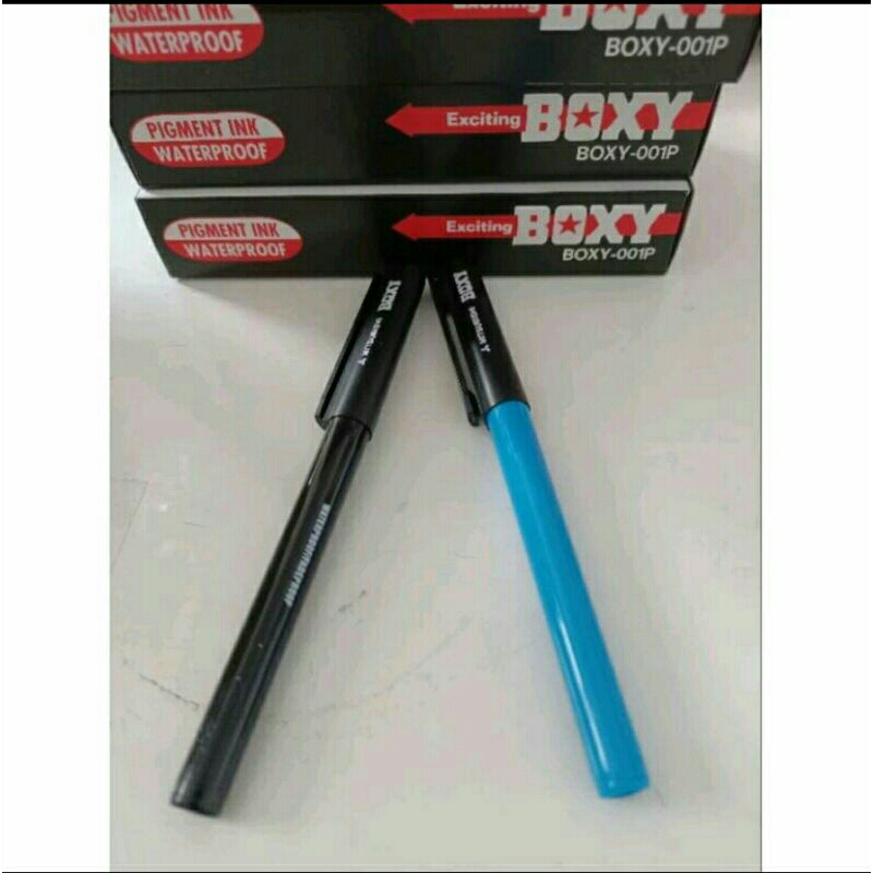 Jual Pulpen Boxy 001P Mitsubishi 0.3 Satuan Pen Boxy | Shopee Indonesia