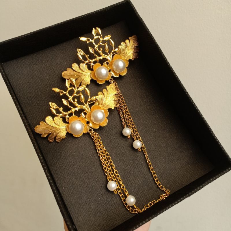 Jual Bros Alpaka Peniti BA Rambat Ranting Mutiara/ Bros Saja | Shopee ...