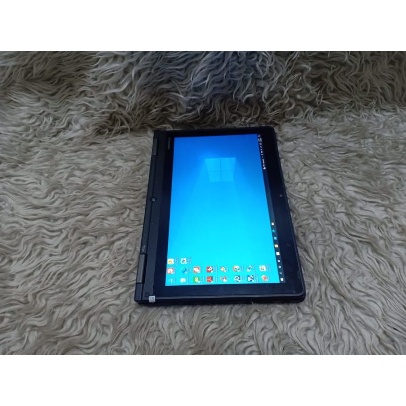 Jual Notebook Lenovo YOGA core i5-4200U Ram 4GB hdd 500GB layar sentuh