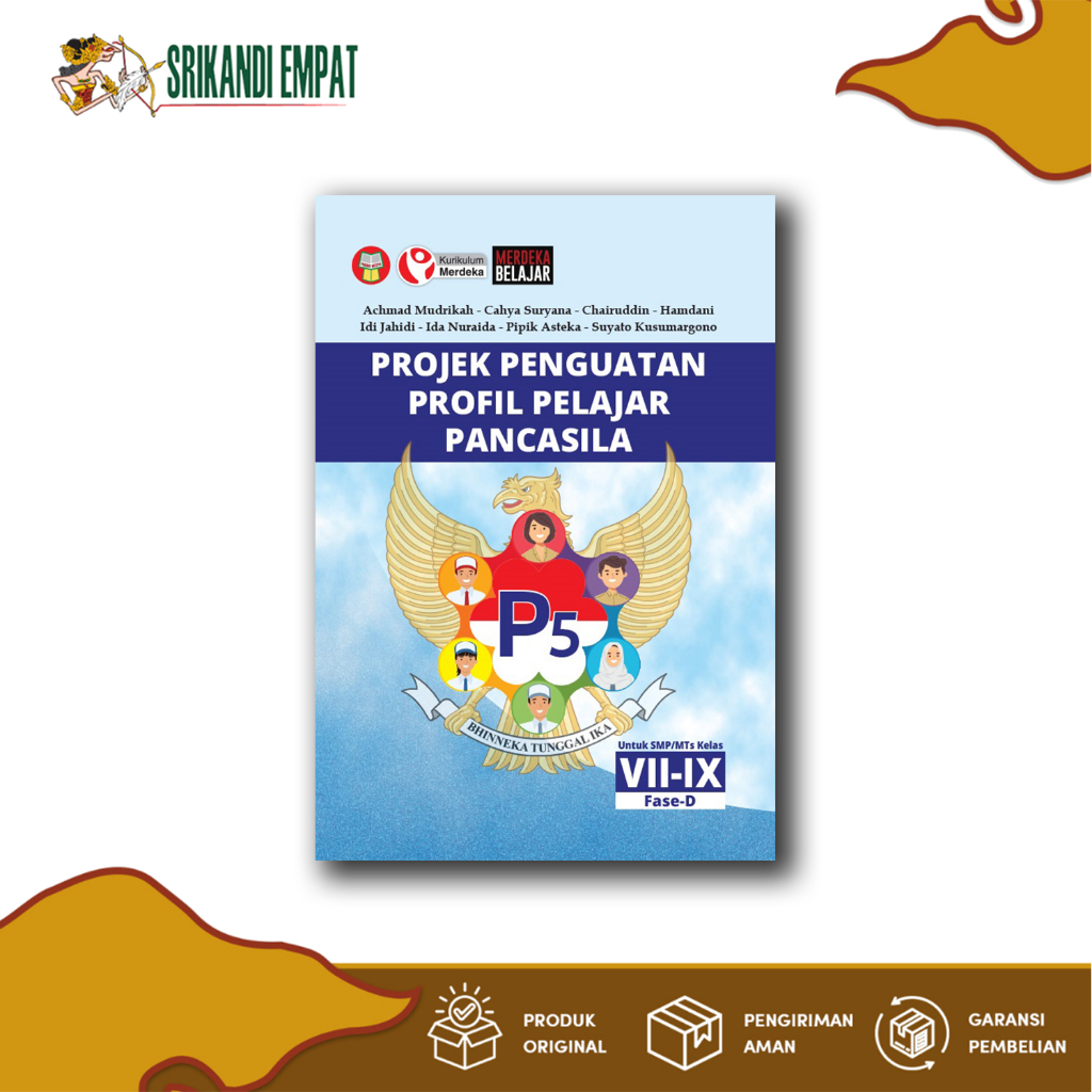 Jual Buku Projek Penguatan Profil Pelajar Pancasila Smpmts Kelas Vii Ix Fase D Shopee Indonesia 2443