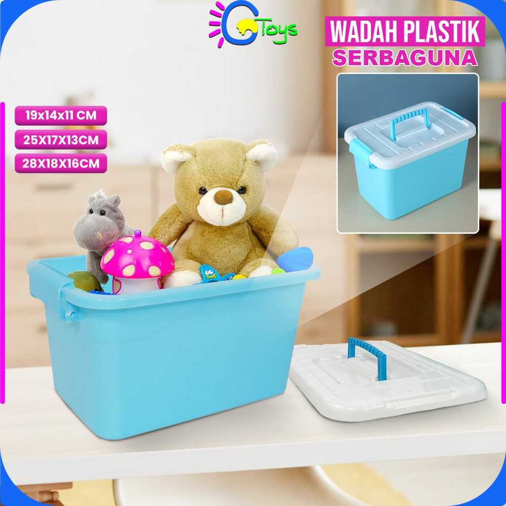 Jual CR-C256 Container Box Plastik Kotak Kontainer Mainan Balok Wadah ...