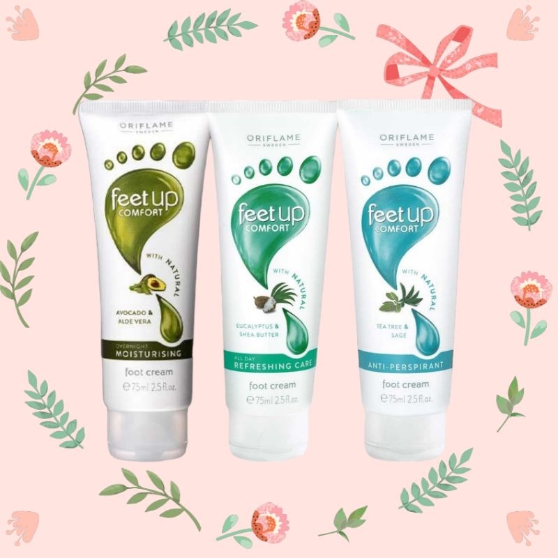 Jual Feet Up Comfort AntiPerspirant Foot Cream / Feet Up Comfort All