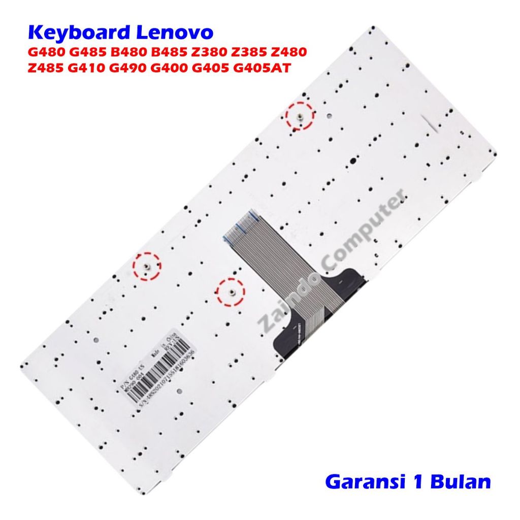 Jual KEYBOARD LENOVO G480 G485 B480 B485 Z380 Z385 Z480 Z485 G410 G490 ...