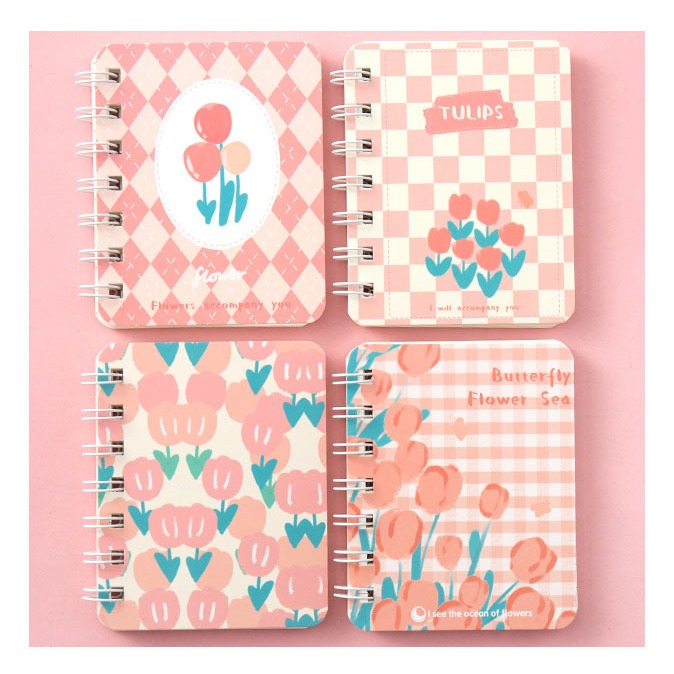 Jual Winzige Set Pcs Mini Ring Notebook Buku A Lucu Spiral Notebook