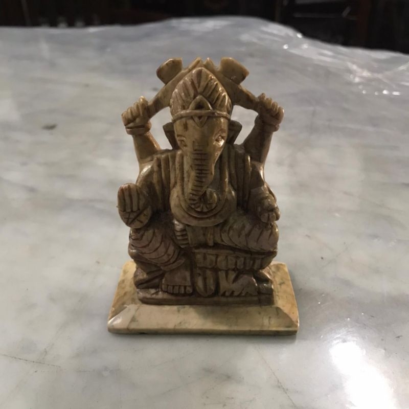 Jual Patung Ganesha Ukir Soapstone Antik Lawas Tua Small Shopee Indonesia