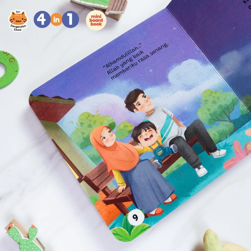 Buku Bayi - Seri Pengenalan Emosi - 6