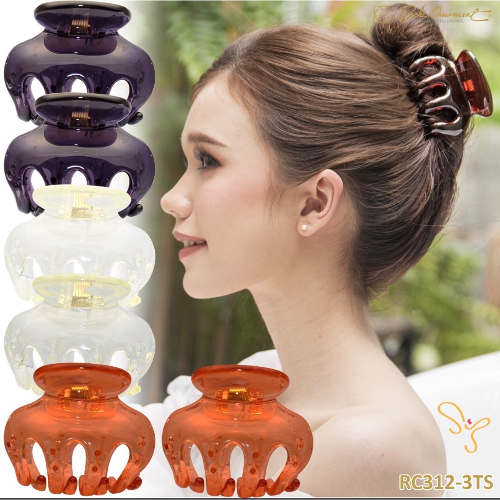 Jual Jepit rambut jedai ori super jumbo 7,5cm thailand high quality 4 ...