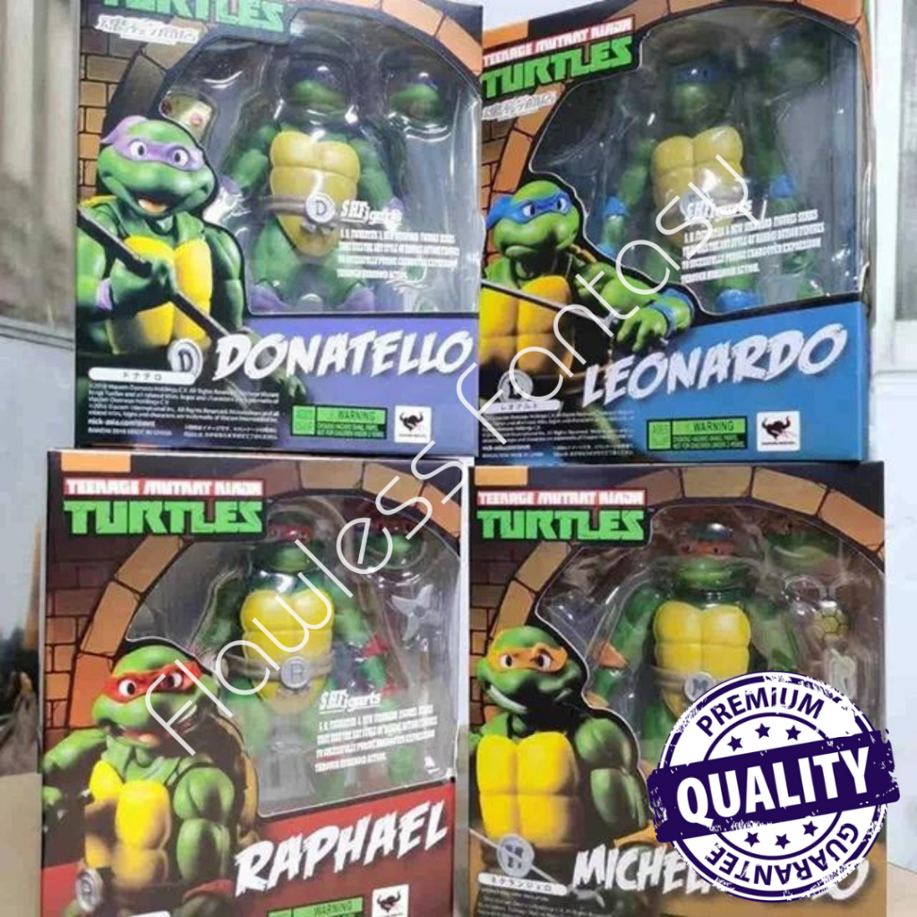Jual SHF Teenage Mutant Ninja Turtles Action Figure | Shopee Indonesia