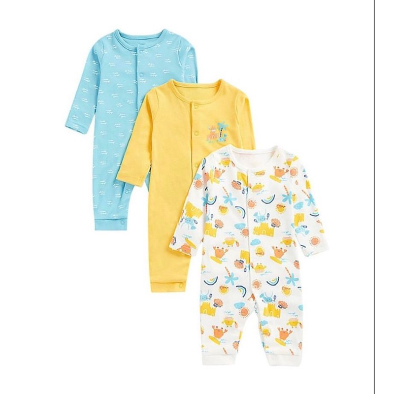 Jual MOTHERCARE SALE - Sleepsuit Crab (Open Feet) | Shopee Indonesia