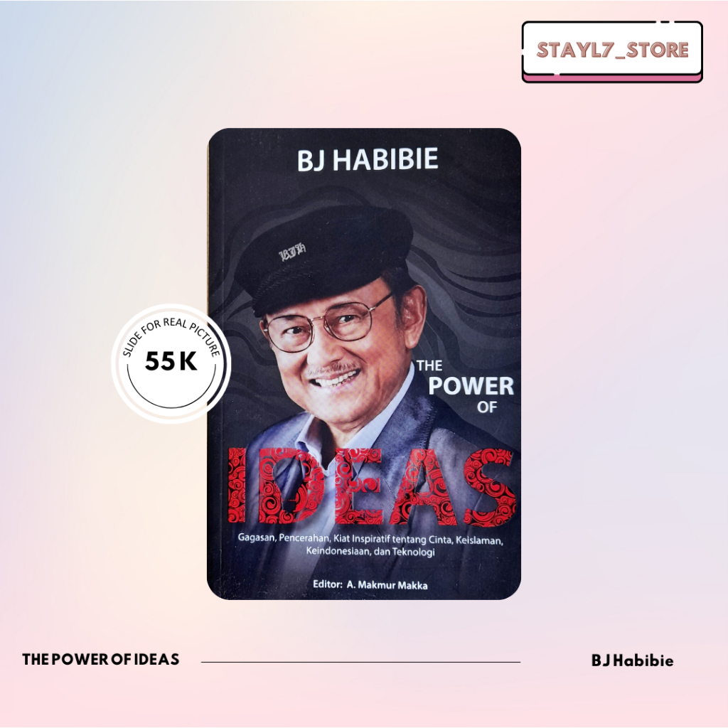 Jual Bj Habibie The Power Of Ideas Buku Novel Komik Bekas Preloved Shopee Indonesia 