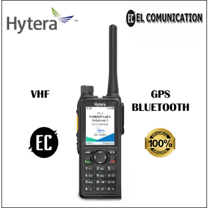 Jual HT Hytera HP 788 GPS Bluetooth VHF Digital DMR Analog ORI HP788 HP ...