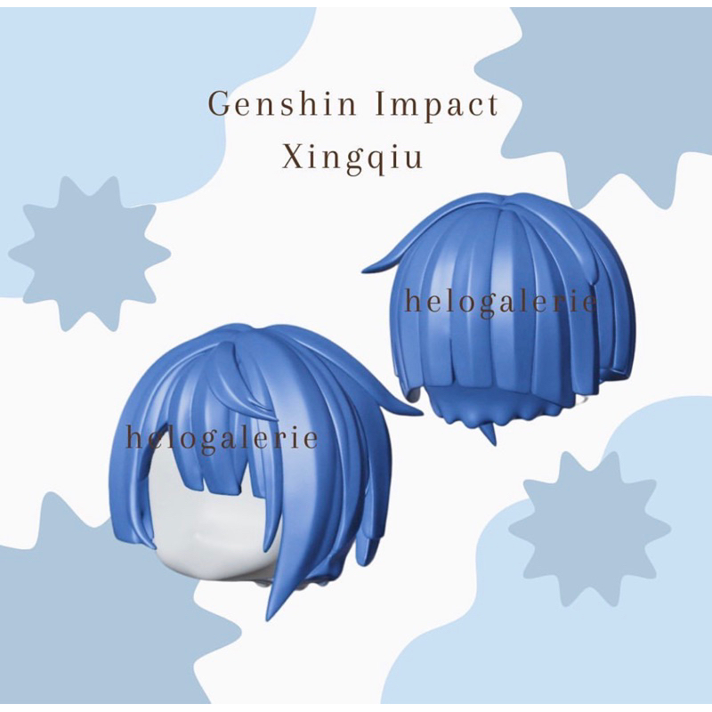 Jual Nendoroid Custom Genshin Impact Nendo Hairpart Childe Diluc Xiao