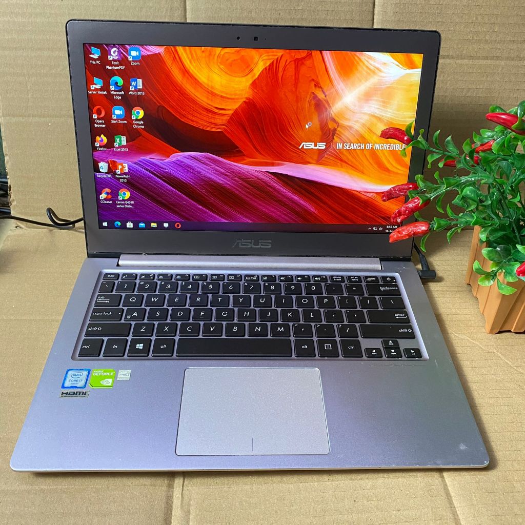 Jual LAPTOP MURAH ASUS ULTRABOOK ZENBOOK Intel core i7 6500u Ram 8gb ...