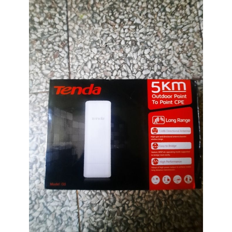 Jual Router Tenda O3 5KM mulus | Shopee Indonesia
