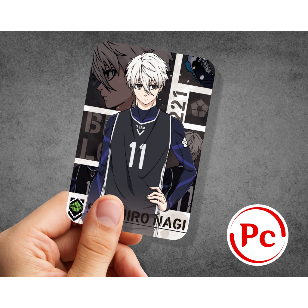 Jual Koleksi Photocard Anime Blue Lock B - Isagi Bachira Chigiri Nagi ...