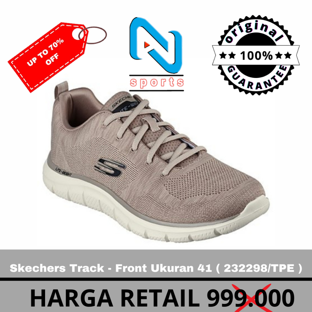 Jual Sepatu Skechers Track - Front Ukuran 42 ( 232298/TPE ) Original ...