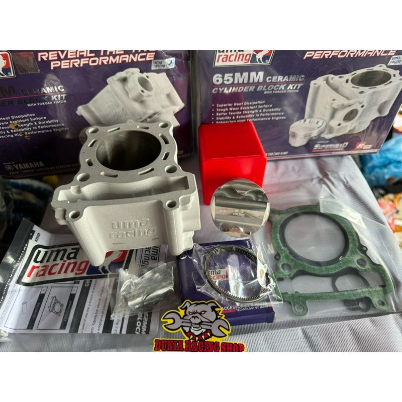 Jual BLOCK Seher BLOK Seher UMA Racing Ceramic Mx king Nmax Aerox R15 ...