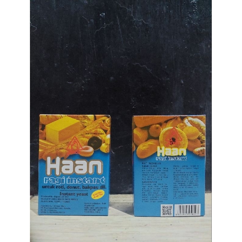 Jual Ragi sachet pengembang roti/donut/kue Haan ragi instant sachet ...
