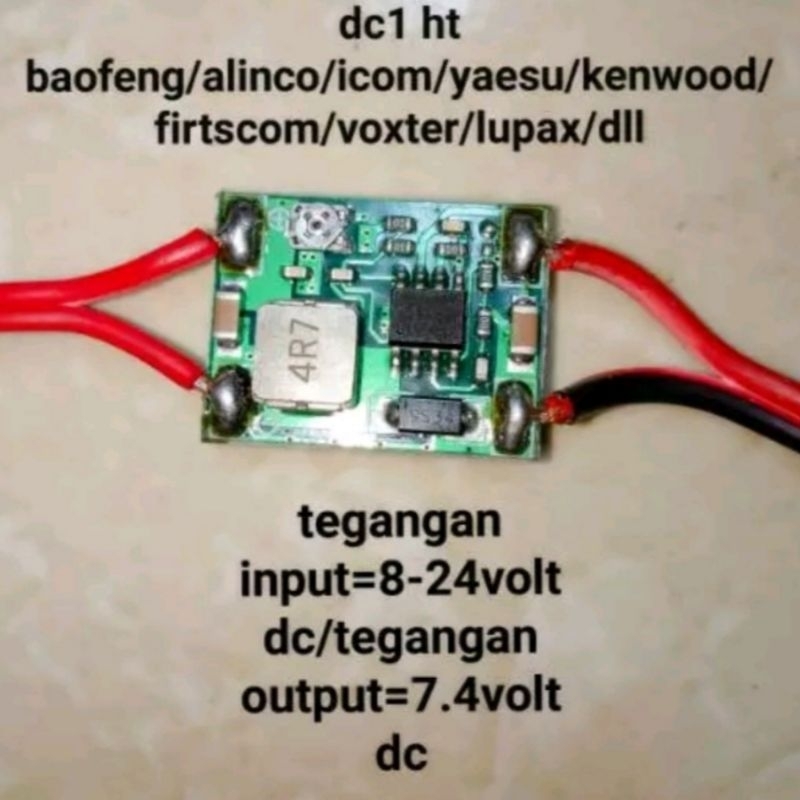 Jual MODUL KIT DC1 BAOFENG UV5R UV82 MINI HT WALKIE TALKIE ELIMINATOR ...